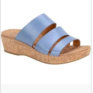 Kork-Ease | Blue Menzie Leather Sandal, barely worn, great condition